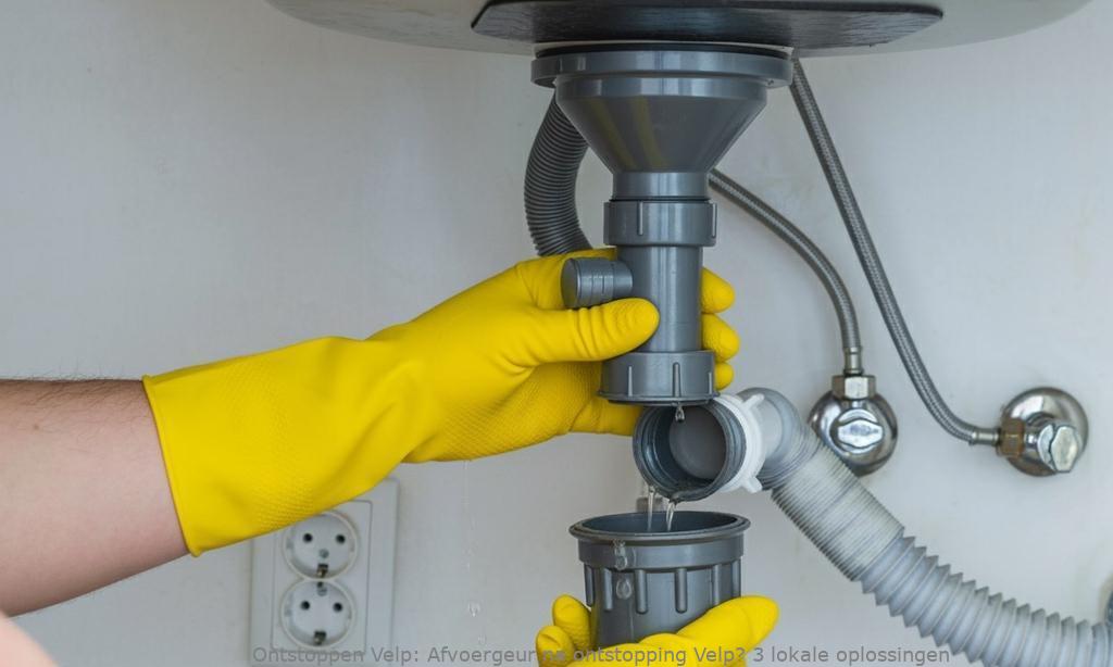 Afvoergeur na ontstopping Velp? 3 lokale oplossingen