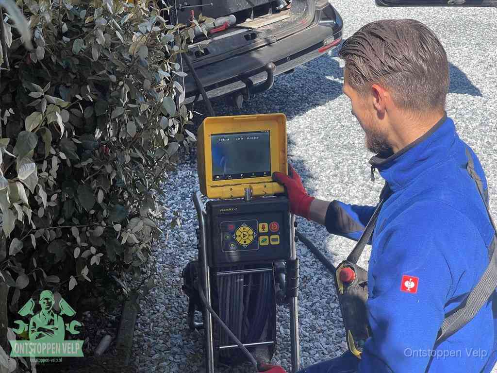 Rioolinspectie met camera in Velp