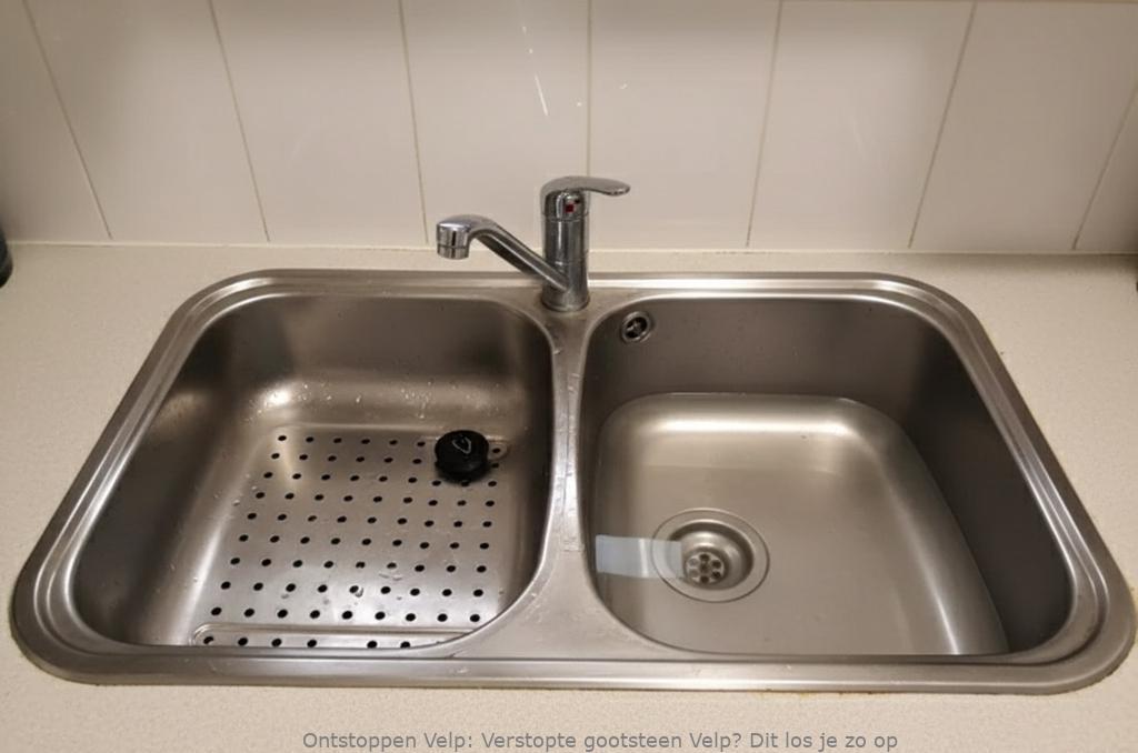 Verstopte gootsteen Velp? Dit los je zo op